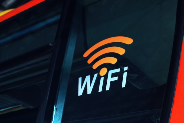 close up of wifi